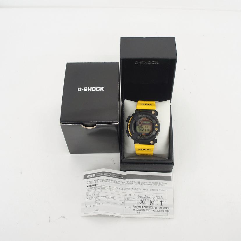 CASIO カシオ/G-SHOCK/フロッグマン/アイサーチジャパンコラボ/ソーラー/GW-8200K-9JR//201*****/Aランク/06