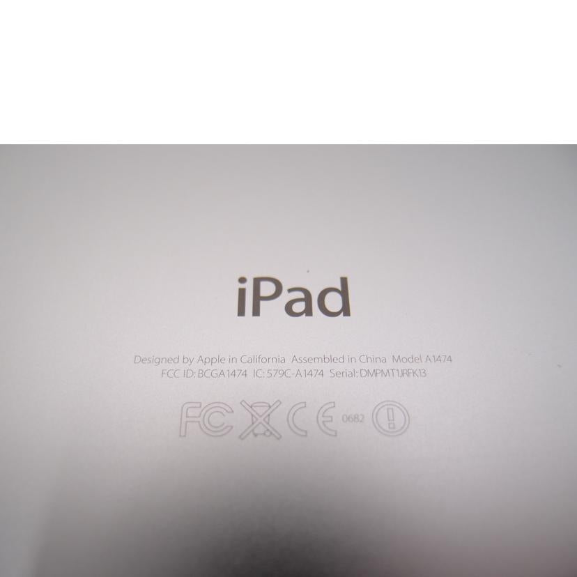 Apple アップル/iPad Air Wi-Fiモデル/ME898J/A//DMPMT1JRFK13/ABランク/69