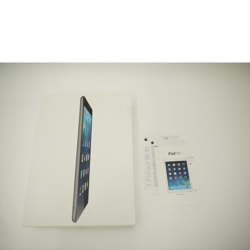 Apple アップル/iPad Air Wi-Fiモデル/ME898J/A//DMPMT1JRFK13/ABランク/69