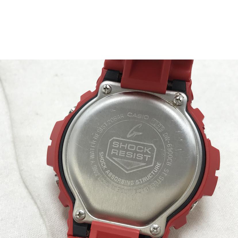 CASIO カシオ/G-SHOCK クレイジーカーラーズ レッド/DW-6900CB//Bランク/51