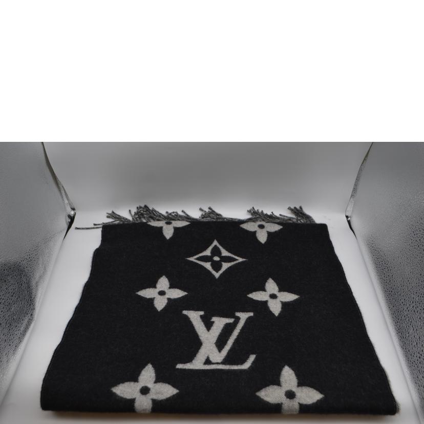 LV ルイヴィトン/マフラー・レイキャビック/モノグラム/カシミヤブラック/M71040//AB0***/Aランク/89