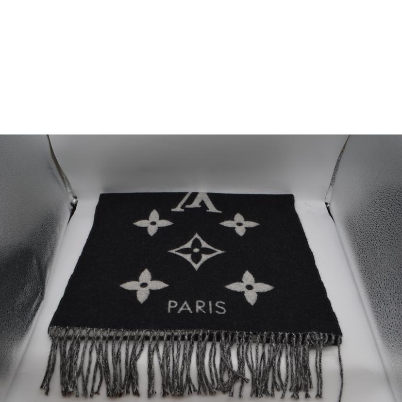 LV ルイヴィトン/マフラー・レイキャビック/モノグラム/カシミヤブラック/M71040//AB0***/Aランク/89