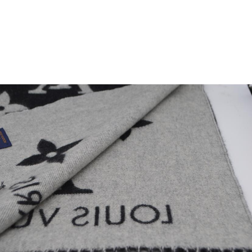 LV ルイヴィトン/マフラー・レイキャビック/モノグラム/カシミヤブラック/M71040//AB0***/Aランク/89