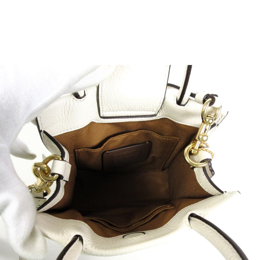 COACH コーチ/ペプルドレザーミニキャリー クロスボディショルダー/5692//H22**/Aランク/70