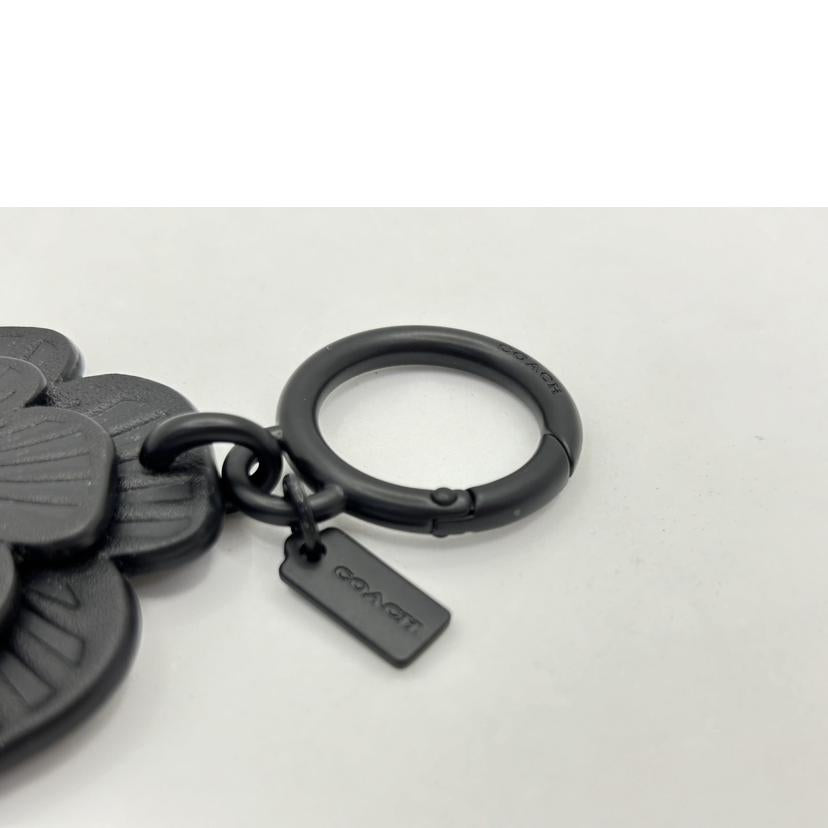 COACH/コーチ/ティーローズバックチャーム/ブラック/CU538//SAランク/75