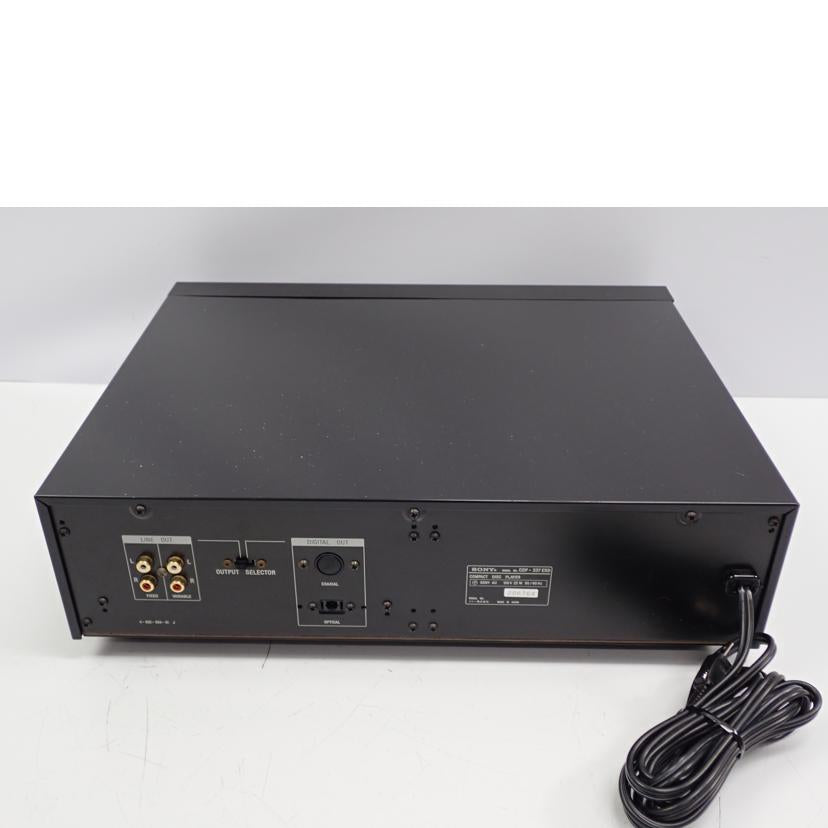 SONY SONY/CDプレーヤー/CDP-337ESD/CDP-337ESD//206764/Bランク/62