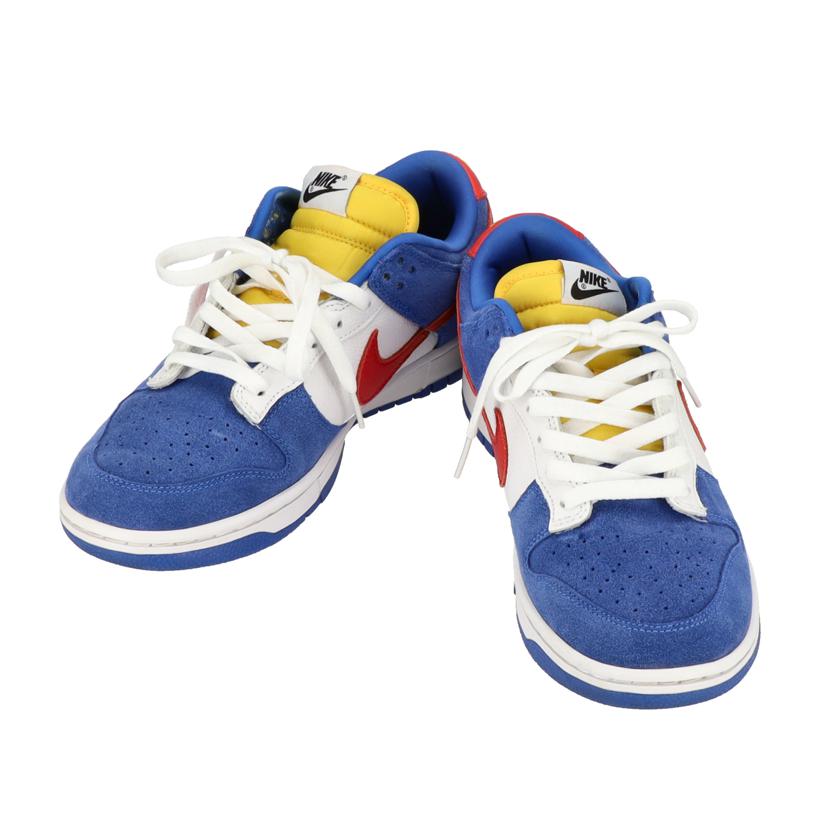 NIKE ナイキ/ナイキバイユー/ダンクロースニーカー/ブルー×ホワイト×レッド/AH7979-992//Aランク/18