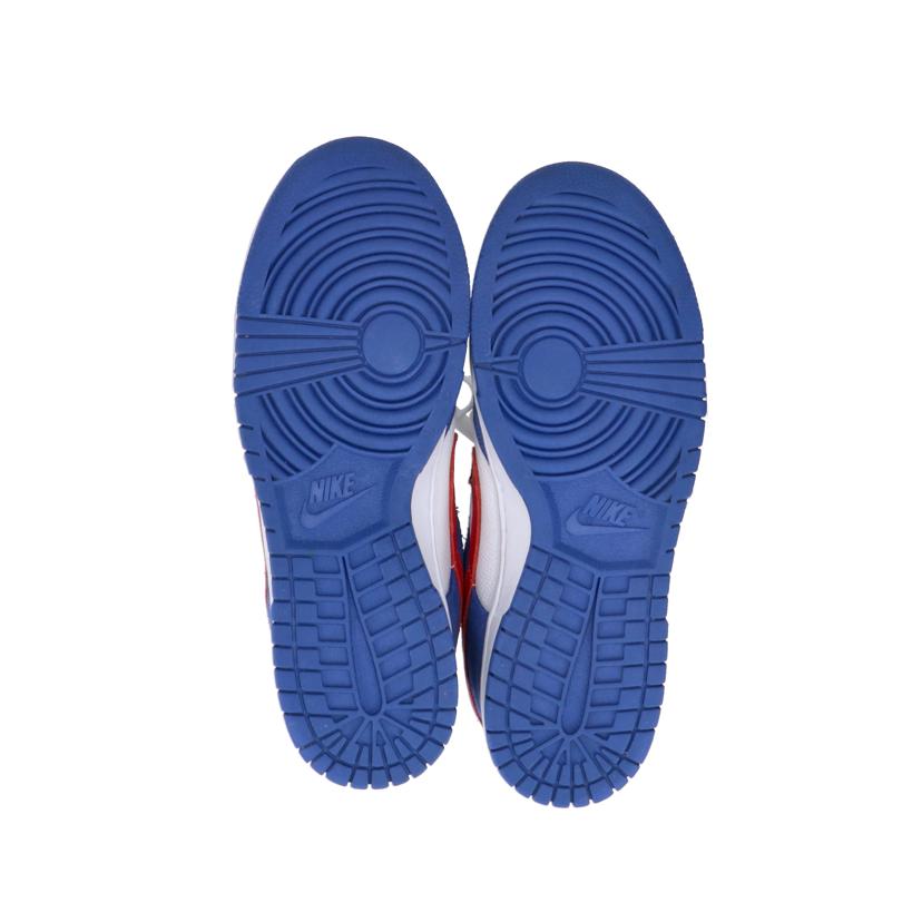 NIKE ナイキ/ナイキバイユー/ダンクロースニーカー/ブルー×ホワイト×レッド/AH7979-992//Aランク/18