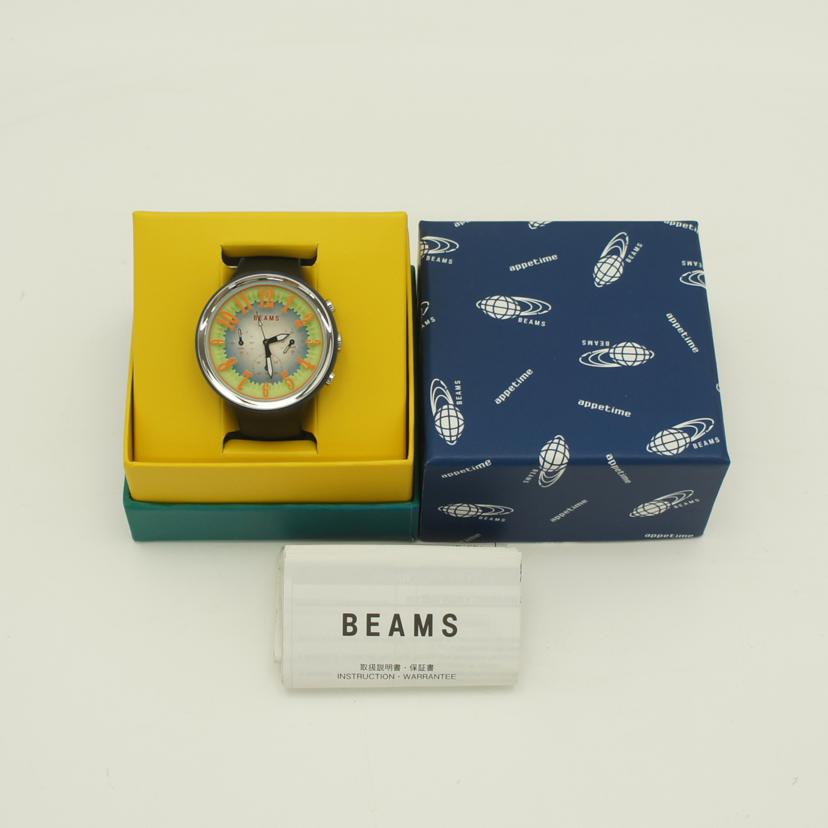 BEAMS ビームス/クロノグラフ/アナログウォッチ/クォーツ/VD54-6130//221***/Aランク/18
