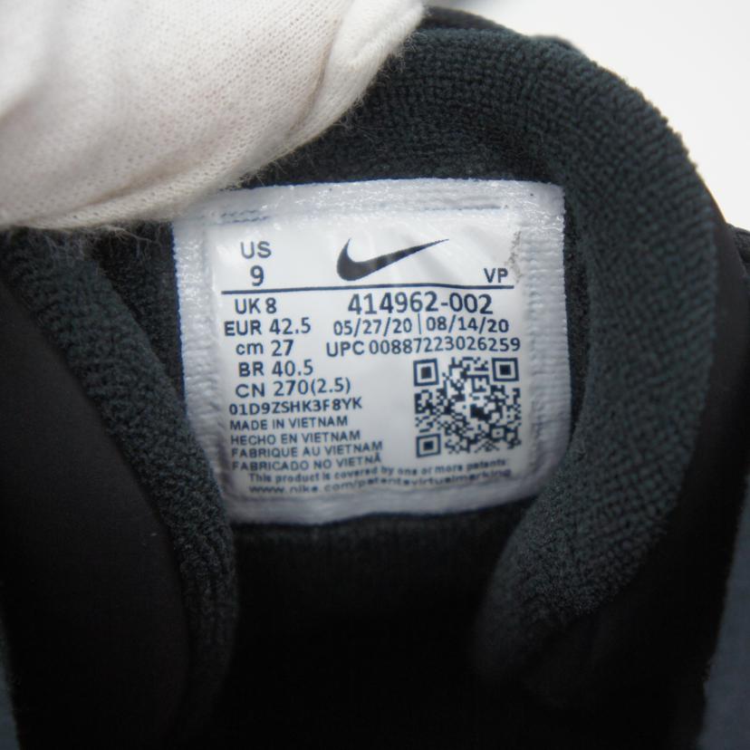 NIKE ナイキ/AIR MORE UPTEMPO Black/414962-002//ABランク/05