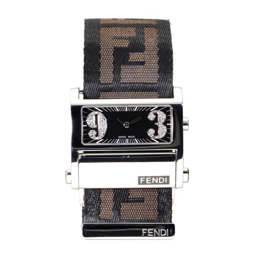 FENDI フェンディ/ズッカベルト/ダイヤクオーツ/1120L//000****/ABランク/91