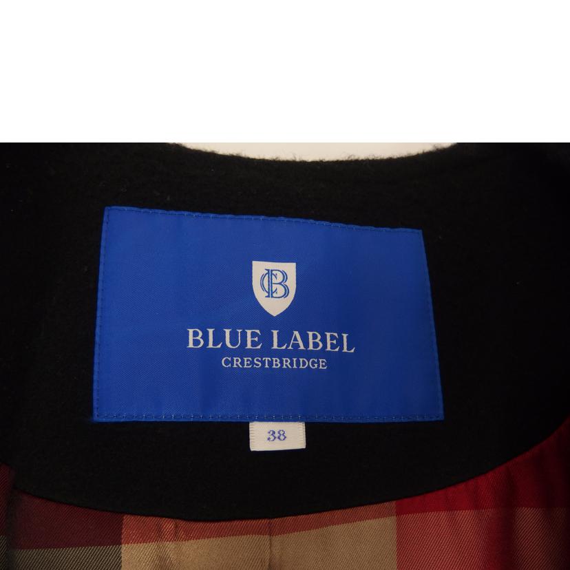 BLUE LABEL ブルーレーベル/BLUE LABEL ウールコート/ブラック//ABランク/82