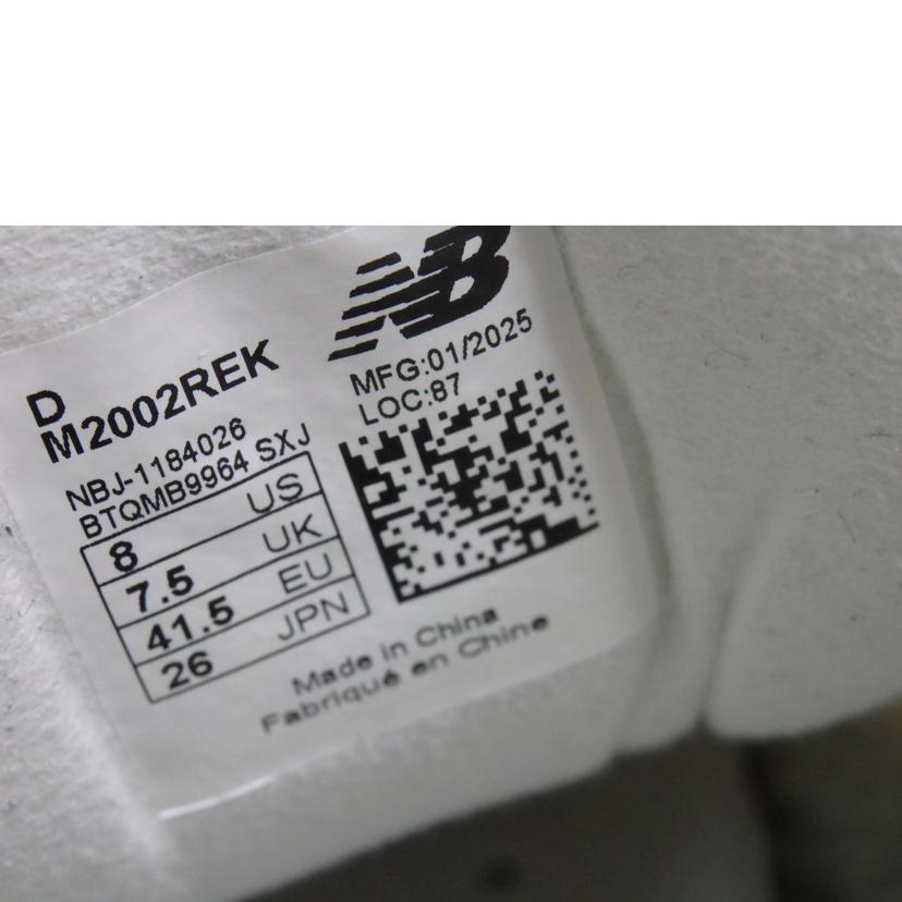 new balance ニューバランス/M2002REK//Bランク/84