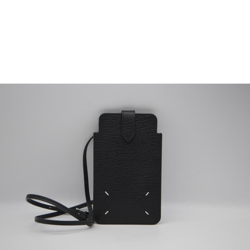 M.Margiela メゾンマルジェラ/スマートフォンショルダーレザーケース/ブラック/S56UI0226//Sランク/89