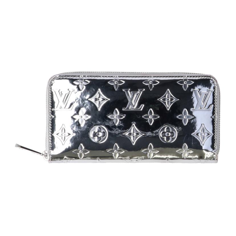 LV ルイヴィトン/ジッピー・ウォレット/ミロワール/シルバー/日本限定/M83543//RFI*/ABランク/75