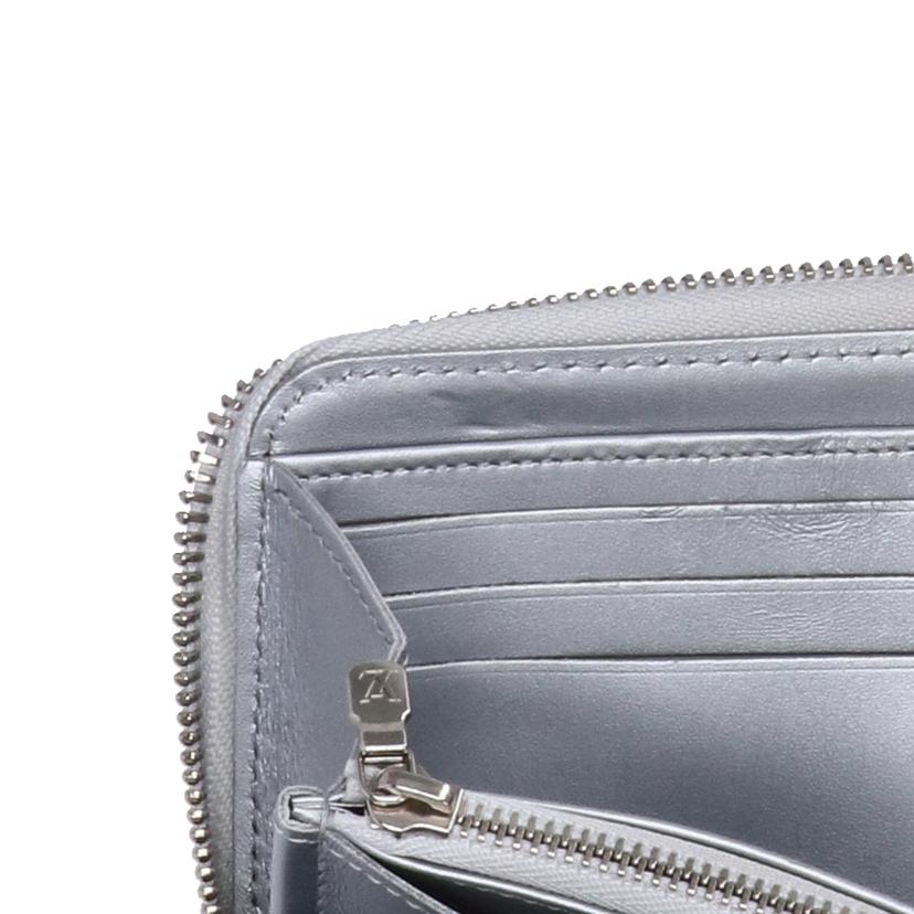 LV ルイヴィトン/ジッピー・ウォレット/ミロワール/シルバー/日本限定/M83543//RFI*/ABランク/75