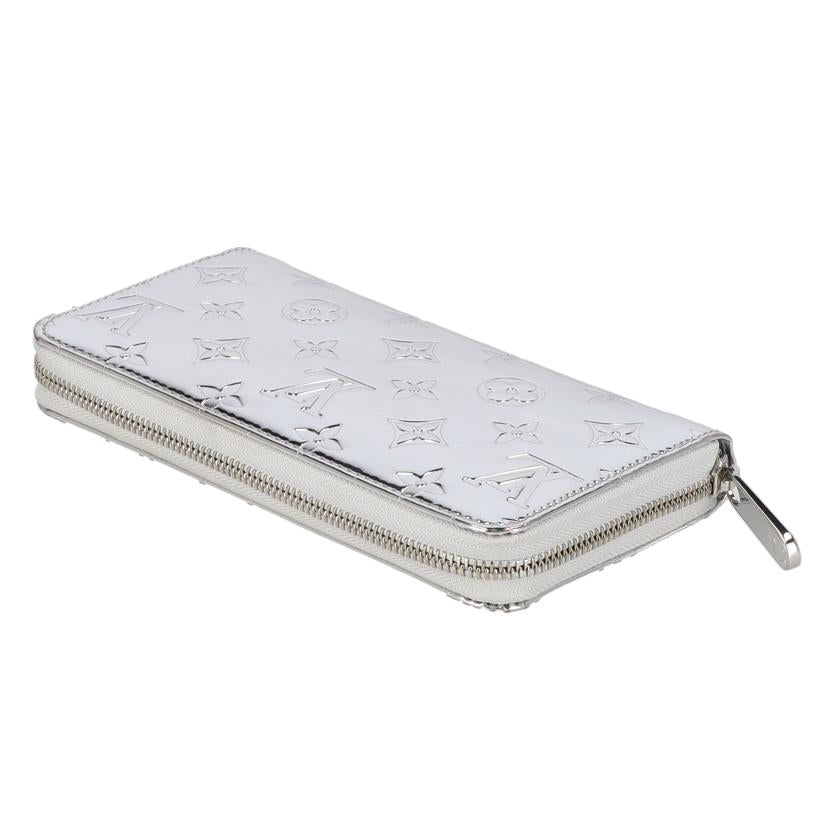 LV ルイヴィトン/ジッピー・ウォレット/ミロワール/シルバー/日本限定/M83543//RFI*/ABランク/75