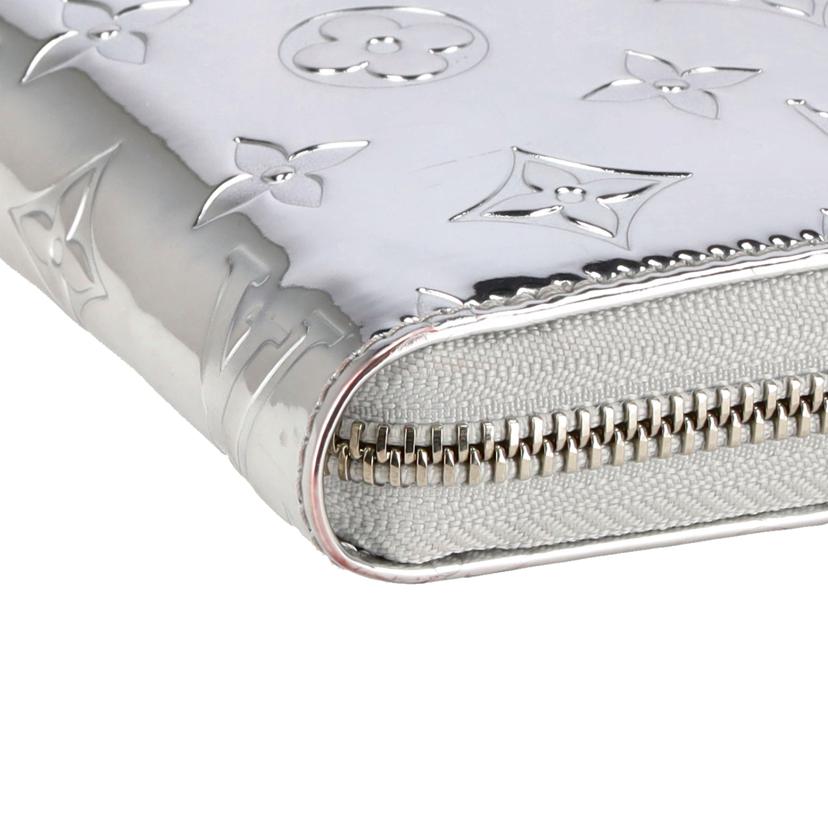 LV ルイヴィトン/ジッピー・ウォレット/ミロワール/シルバー/日本限定/M83543//RFI*/ABランク/75