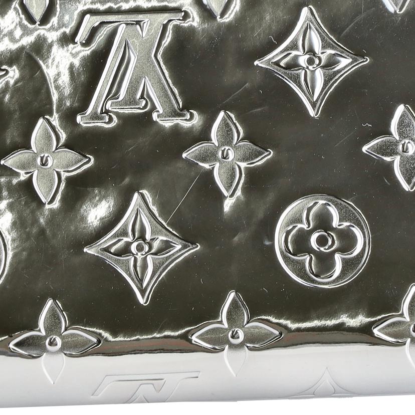 LV ルイヴィトン/ジッピー・ウォレット/ミロワール/シルバー/日本限定/M83543//RFI*/ABランク/75