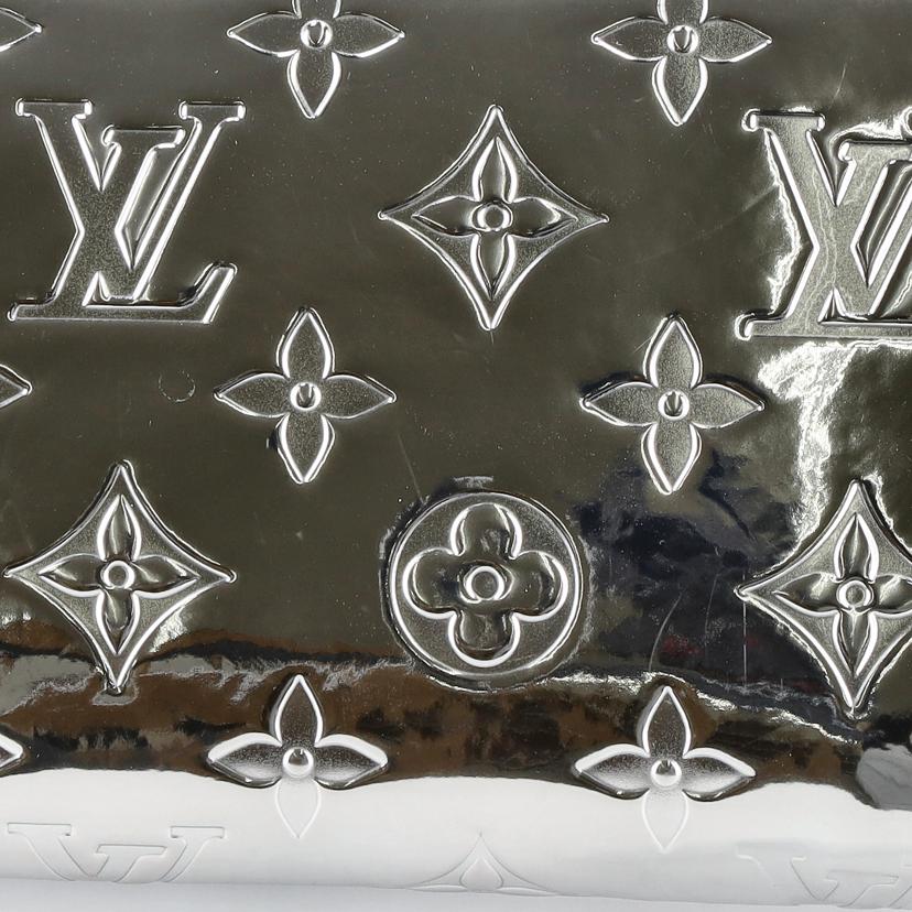 LV ルイヴィトン/ジッピー・ウォレット/ミロワール/シルバー/日本限定/M83543//RFI*/ABランク/75