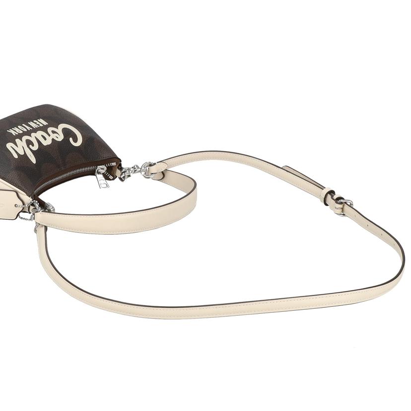 COACH コーチ/テリ ミニ クロスボディ ショルダーバッグ シグネチャー/ブラウン/CY734//L24**/Aランク/01