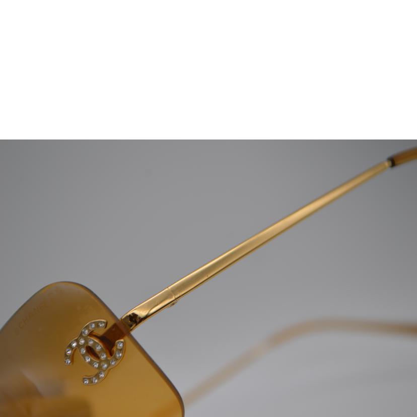 CHANEL シャネル/ココマークストーンサングラス/ブラウングラデーション/4017-D//62 17 120/ABランク/89