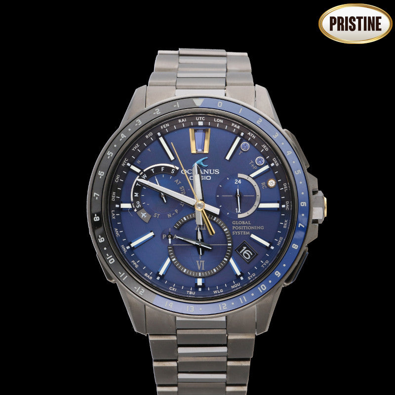 CASIO カシオ/オシアナス・2016バーゼル限定モデル/GPSソーラー/OCW-G1100S-1AJR//G11*****/SAランク/75