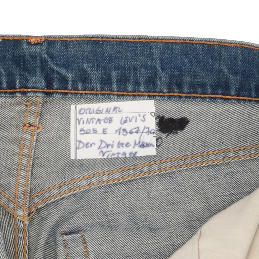 LEVI’S リーバイス/505 Eオリジナルヴィンテージ42タロンZIP/Lot505-0217//W29(実寸74cm)/Bランク/24