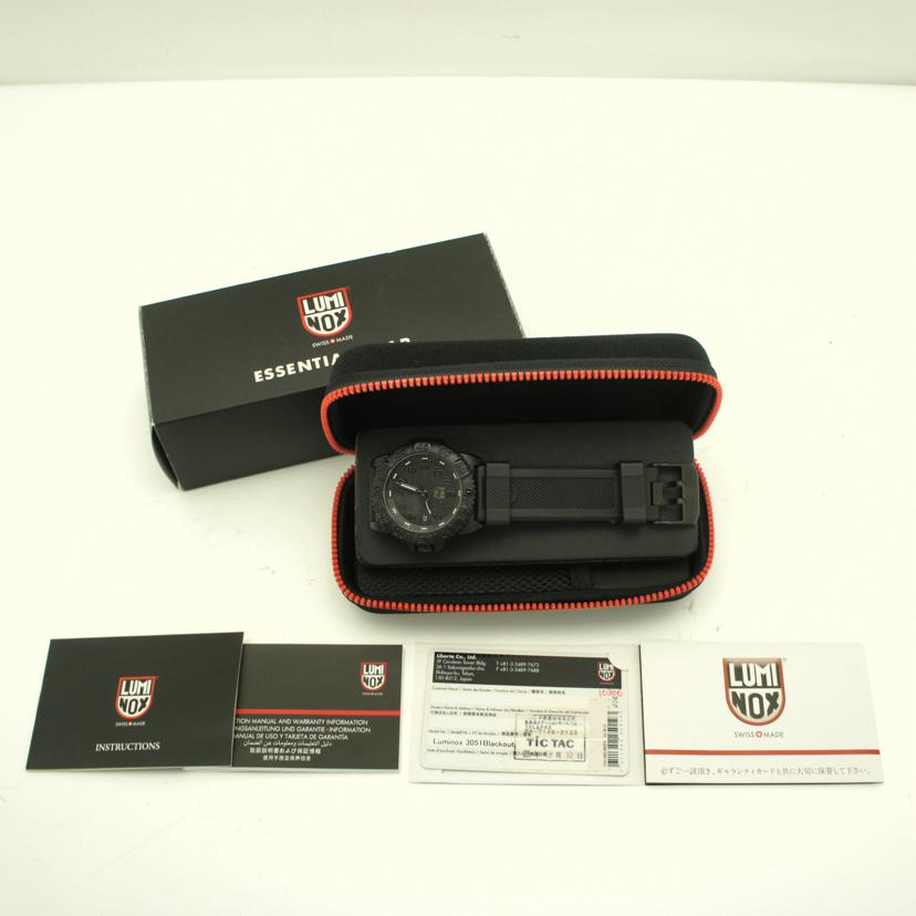 LUMINOX ルミノックス/ルミノックス/ネイビーシールズ/クオーツ/日本別注モデル/3051BO//ABランク/75