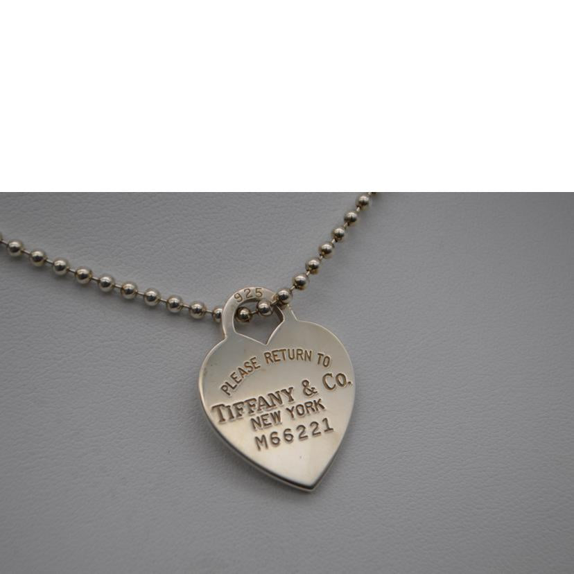 TIFFANY&Co. ティファニーアンドコウ/TIFFANY SV リターントゥハート NC/22.9g//ABランク/89