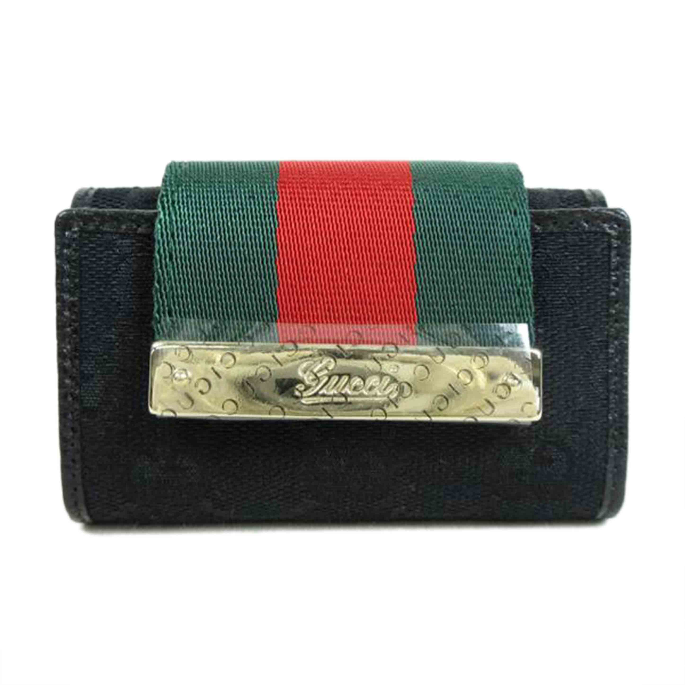 GUCCI グッチ/GGシェリーライン6連キーケース/181673//095*/SAランク/70