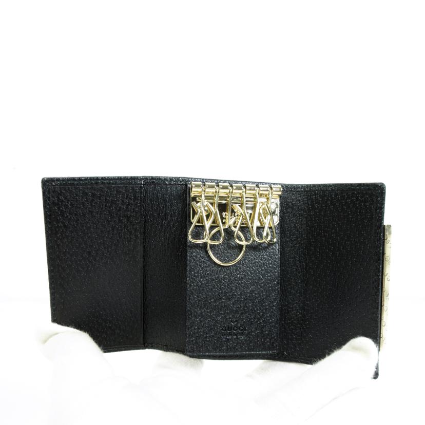 GUCCI グッチ/GGシェリーライン6連キーケース/181673//095*/SAランク/70