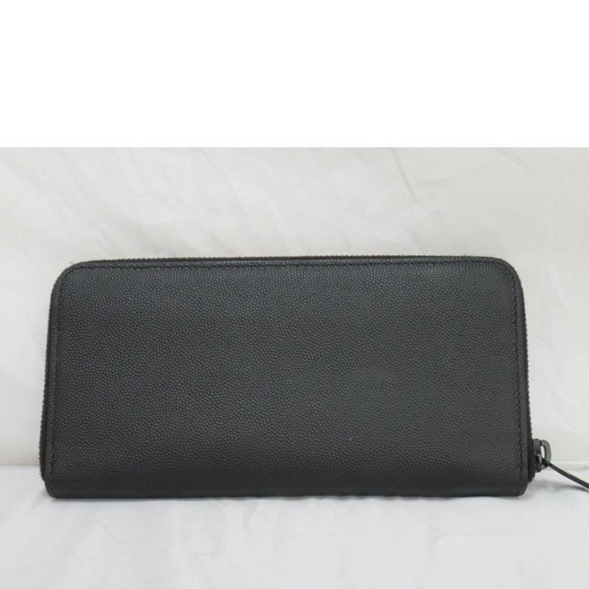 SAINT LAURENT/ラウンドファスナー長財布/レザー/INN617415//042*/ABランク/63