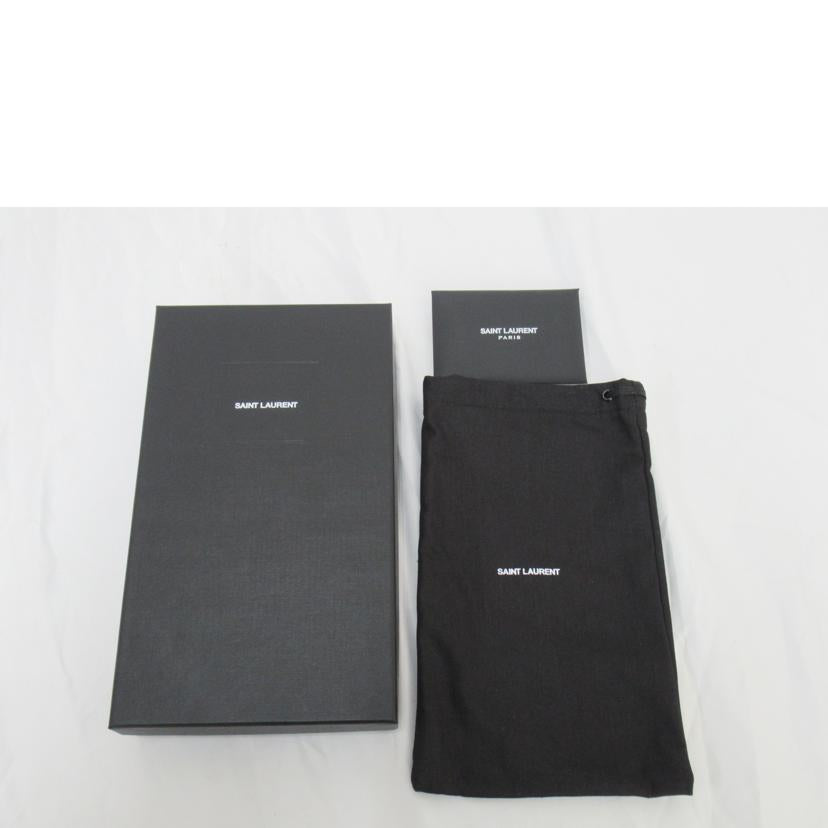 SAINT LAURENT/ラウンドファスナー長財布/レザー/INN617415//042*/ABランク/63