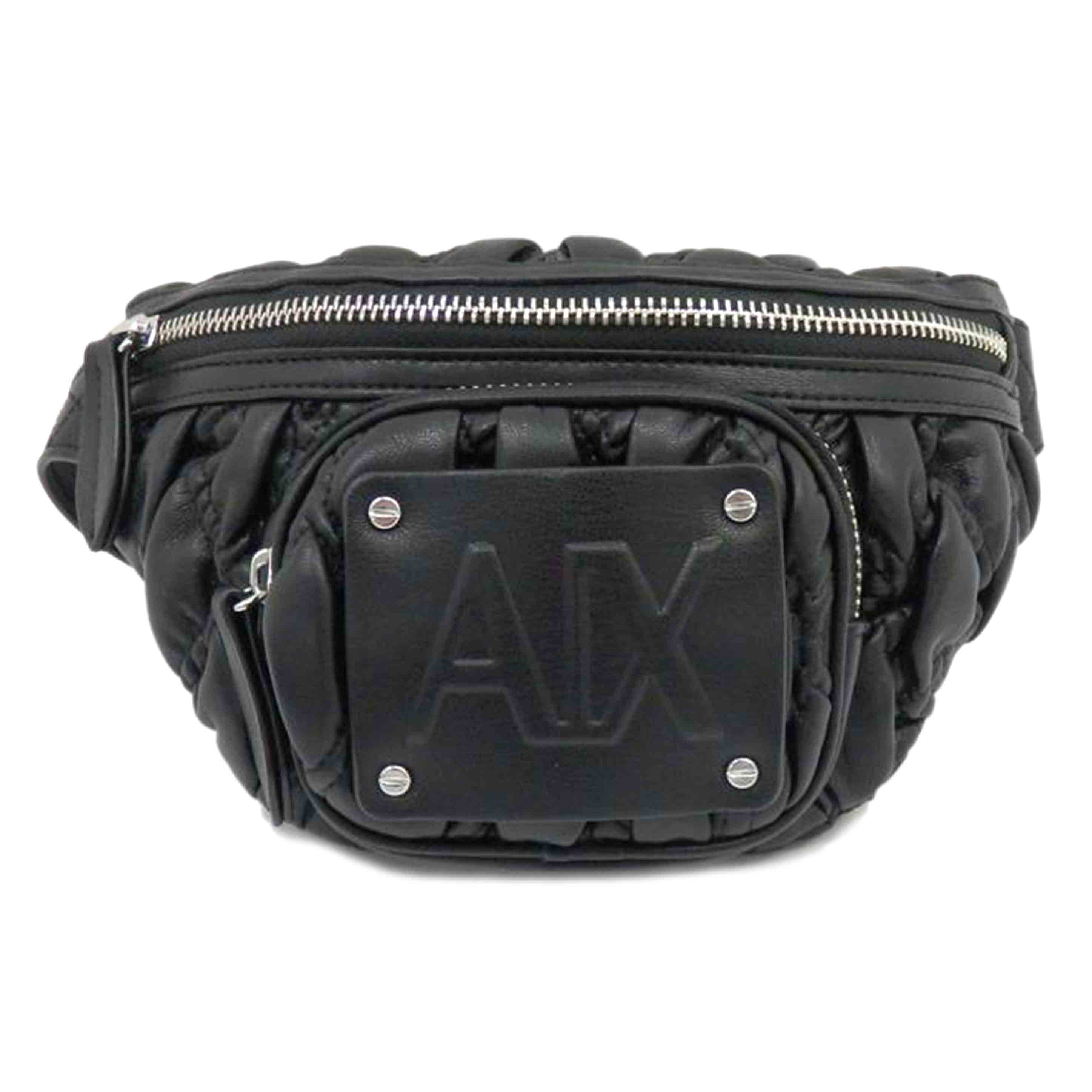 A/X アルマーニエクスチェンジ/エンボスロゴ ミニウエストバッグ//SAランク/77