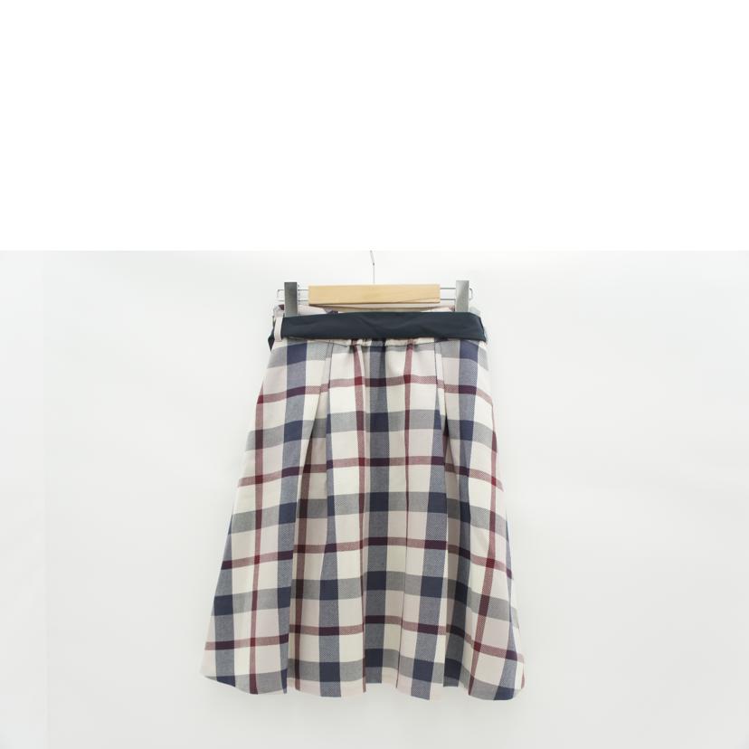BLUE LABEL CRESTBRIDGE/チェック柄スカート/55S13-666-36//Aランク/09