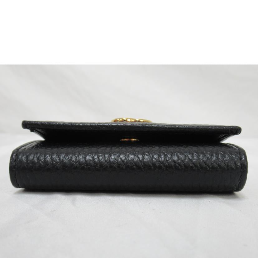 GUCCI/6連キーケース/GGマーモント/456118//041*/Aランク/63