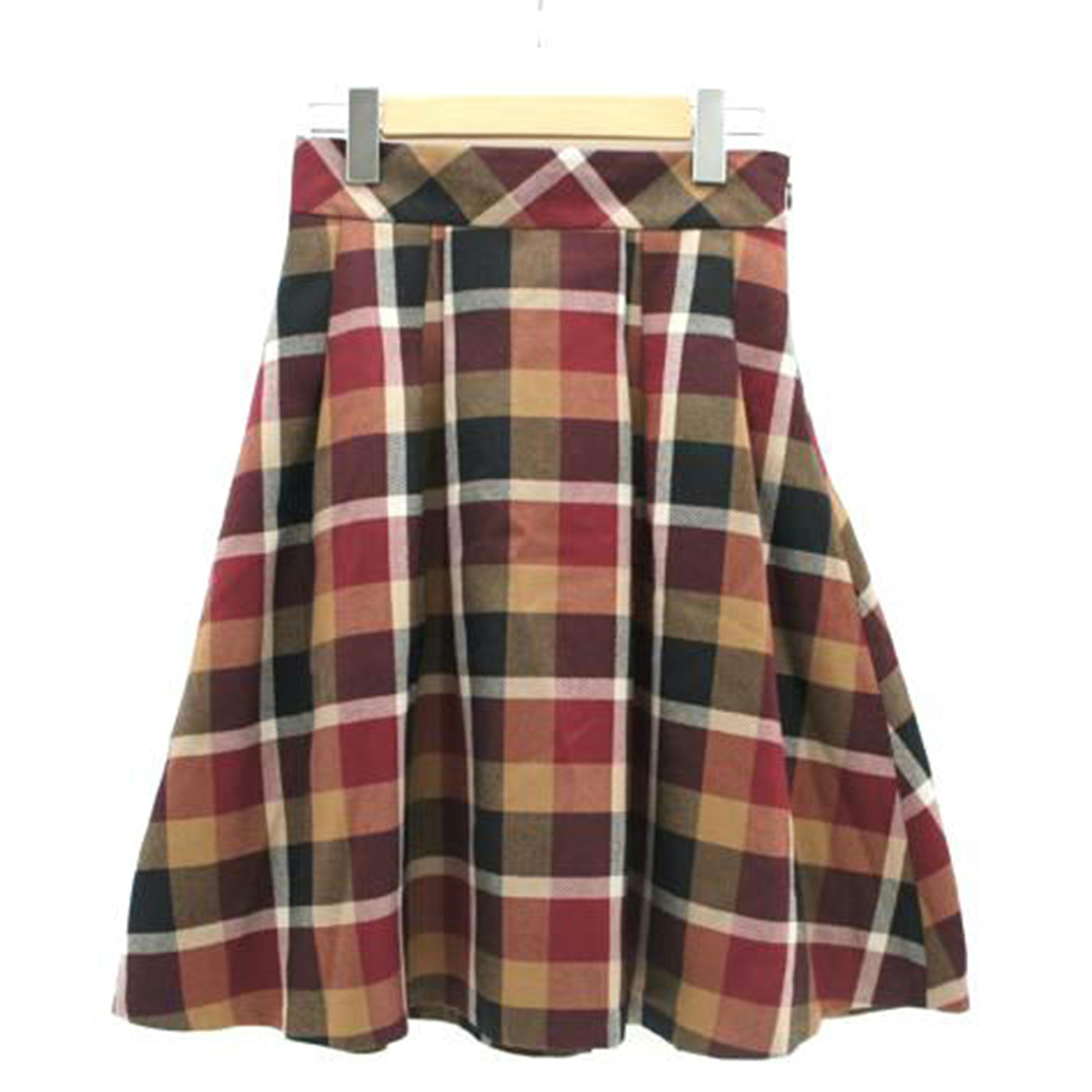 BLUE LABEL CRESTBRIDGE/チェック柄スカート/55S13-666-17//ABランク/09