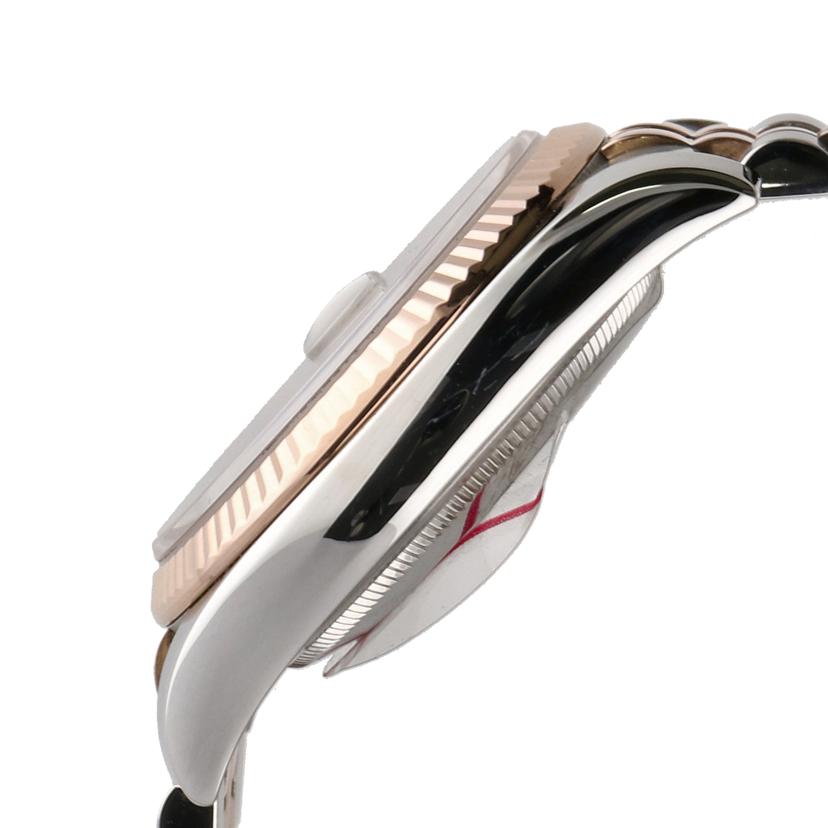 ROLEX ロレックス/デイトジャスト/黒文字盤/SS×PG/116231//D28****/Aランク/75