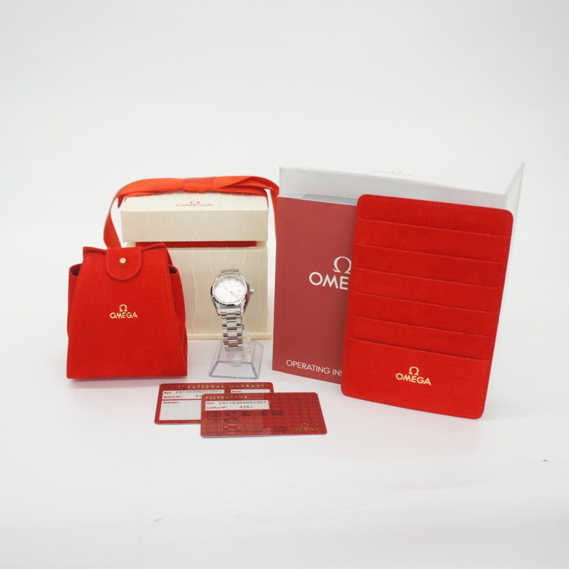 OMEGA オメガ/シ-マスタ-アクアテラ/レディ-スQZ/231.10.30.60.02.001//917*****/ABランク/93