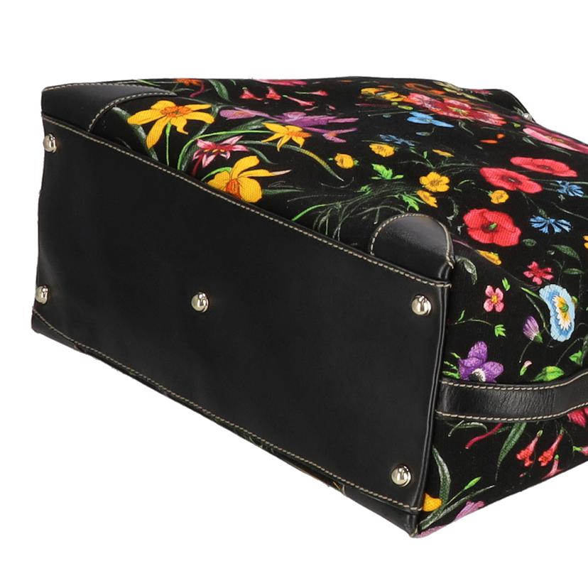 GUCCI グッチ/フラワープリントキャンバストート/154372//ABランク/75