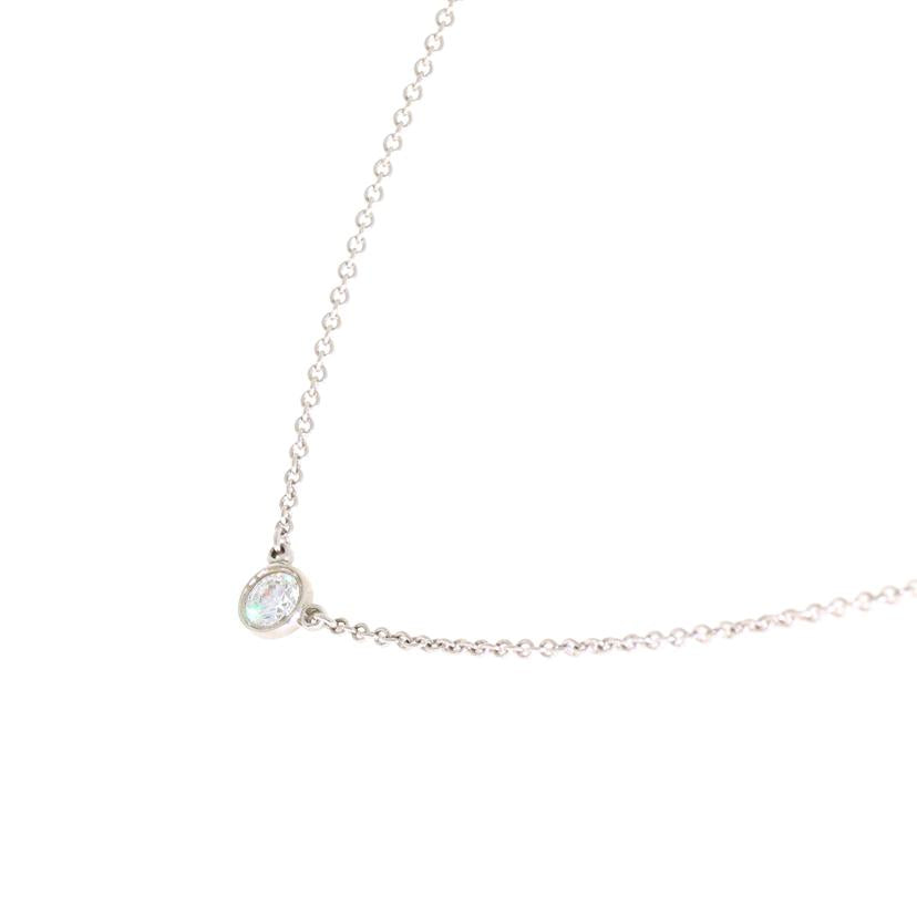 TIFFANY&Co. ティファニー/PT950バイザヤードダイヤネックレス//Aランク/06