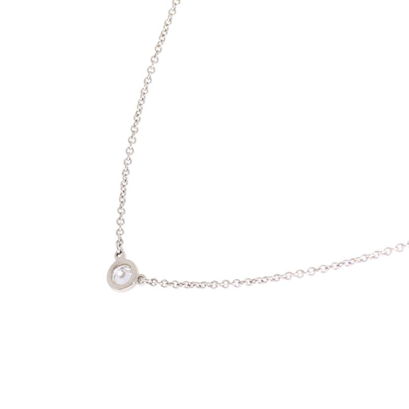 TIFFANY&Co. ティファニー/PT950バイザヤードダイヤネックレス//Aランク/06