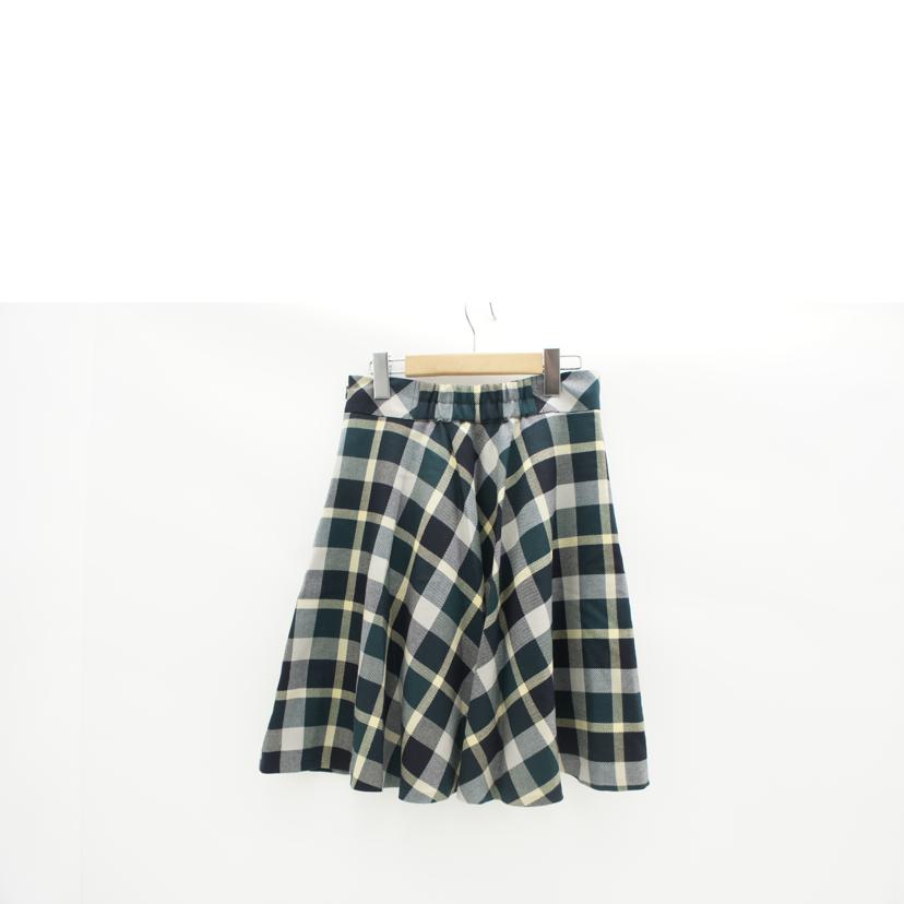 BLUE LABEL CRESTBRIDGE/チェック柄スカート/55S39-261-28//Aランク/09