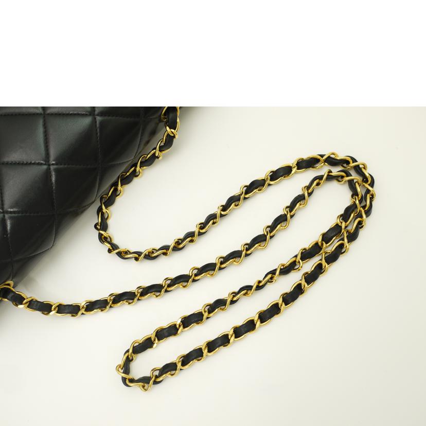 CHANEL/ダイアナフラップマトラッセチェーンショルダー/ブラック//242****/Aランク/69