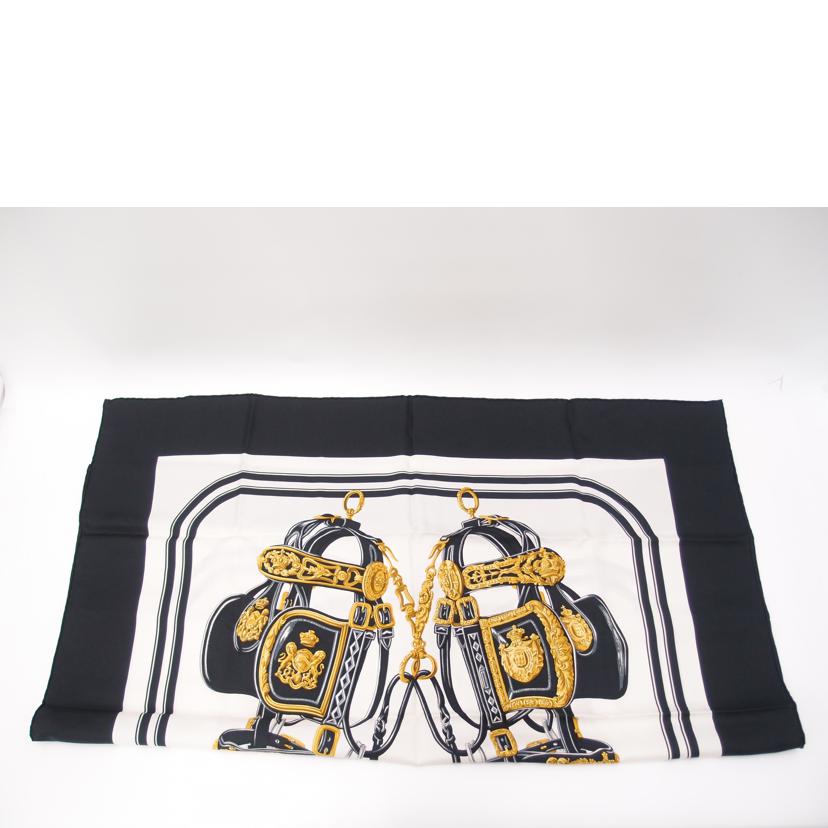 HERMES エルメス/カレ90/BRIDES de GALA/ブラック//Aランク/69