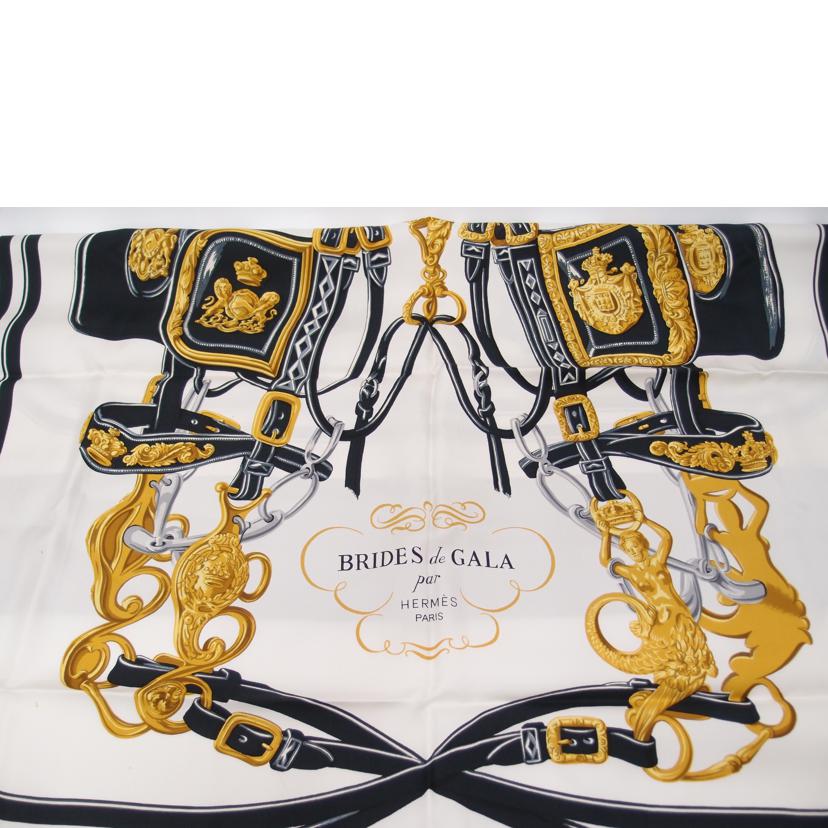 HERMES エルメス/カレ90/BRIDES de GALA/ブラック//Aランク/69