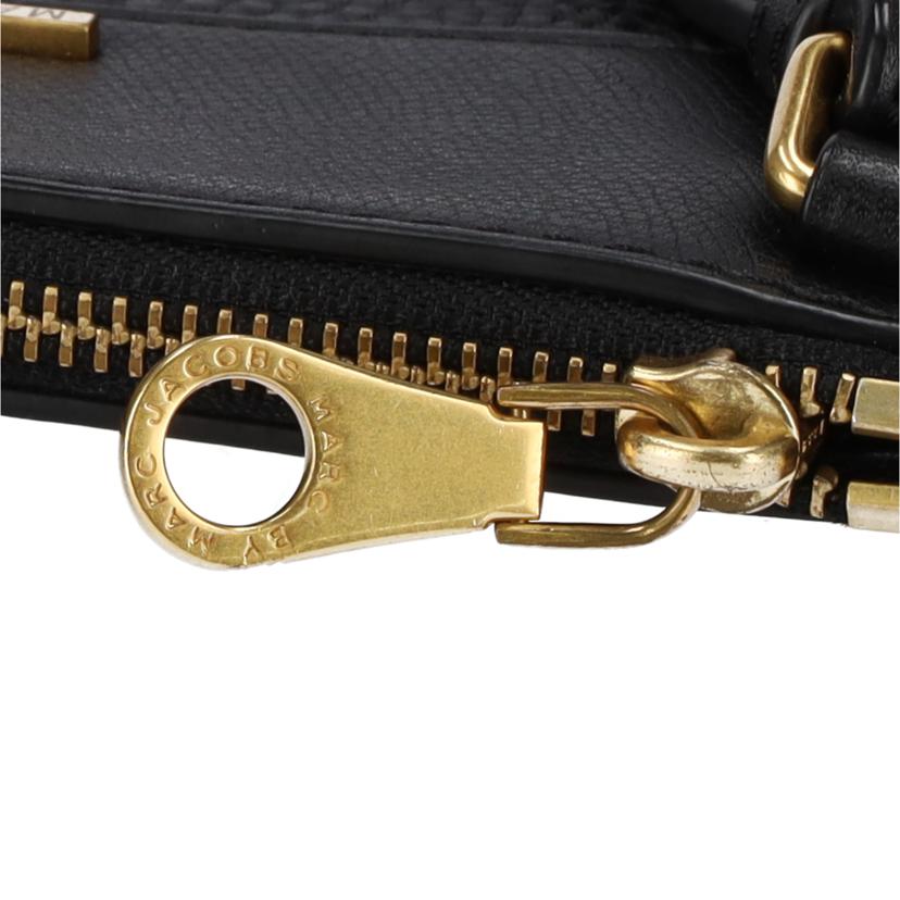 MARC BY MARC JACOBS マークバイマークジェイコブス/レザーショルダーバッグ/ブラック/M0002451A//Aランク/18