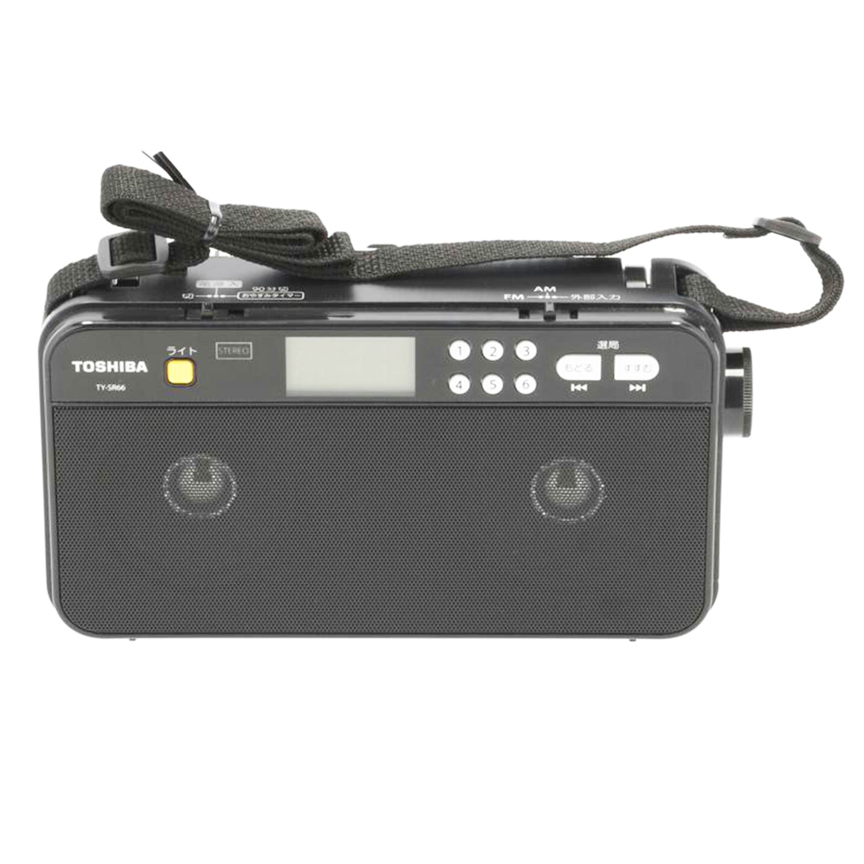 TOSHIBA 東芝/FM/AMラジオ/TY-SR66//230900431K0/Bランク/05