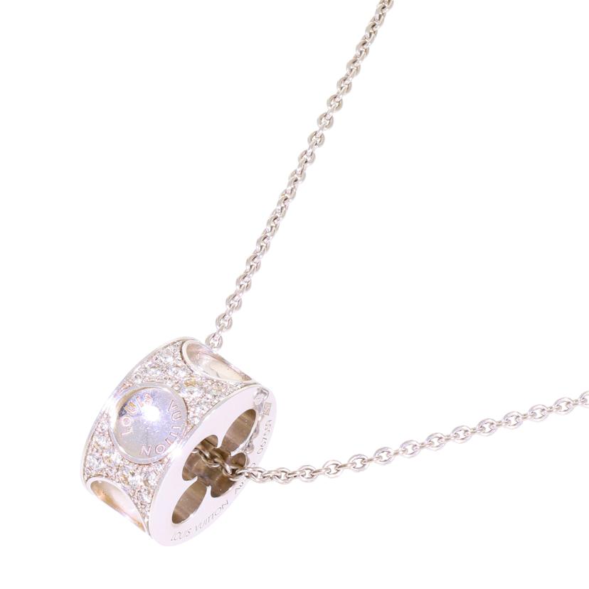 LV ルイヴィトン/◎AU750アンプラントGMダイヤネックレス //ABランク/59